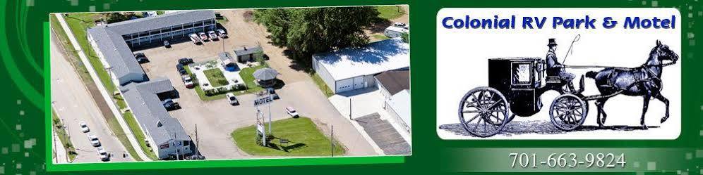 Colonial Motel And Rv Park Mandan Luaran gambar